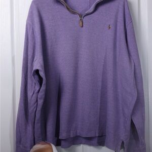 Pink Ralph Lauren Men’s Pull-over with Zipper
